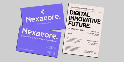 Crelon Sans Font Poster 4