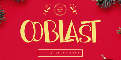 MC Ooblast Font Poster 1
