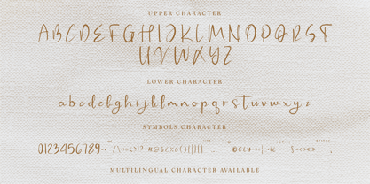 CF Zara Bellezza Font Poster 2