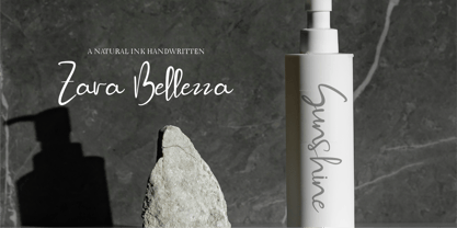 CF Zara Bellezza Font Poster 10