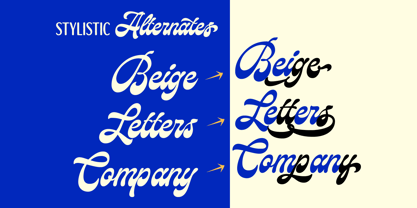 Relgone Font Poster 6