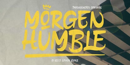 Morgen Humble Font Poster 1