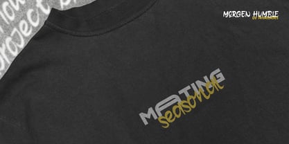 Morgen Humble Font Poster 10