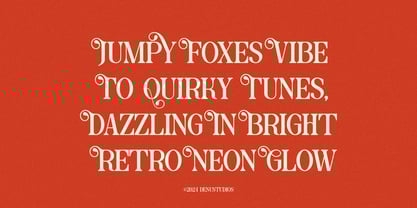 Blind Hojil Font Poster 3