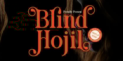 Blind Hojil Font Poster 1