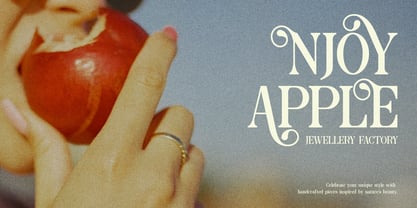 Blind Hojil Font Poster 5