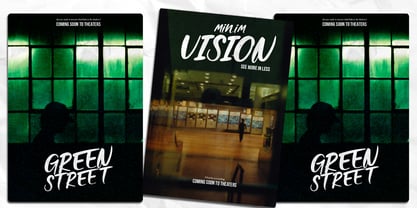 Lyong Outsider Font Poster 4