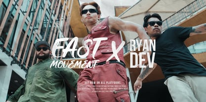 Lyong Outsider Font Poster 6