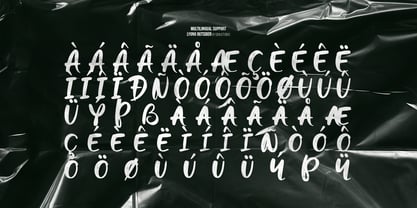 Lyong Outsider Font Poster 12