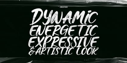 Lyong Outsider Font Poster 5