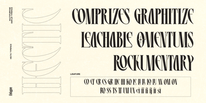 Hectic Font Poster 9