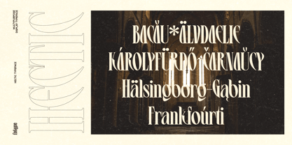 Hectic Font Poster 7