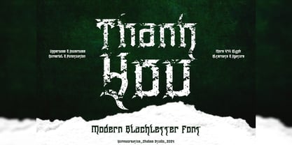 Wangor Asfrac Font Poster 9