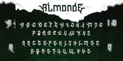 Wangor Asfrac Font Poster 8