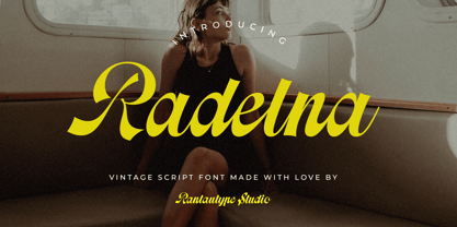 Radelna Font Poster 1