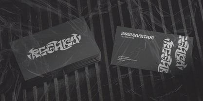 Reghka Font Poster 14