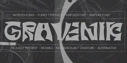 Reghka Font Poster 3