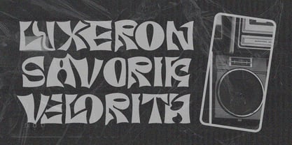 Reghka Font Poster 2