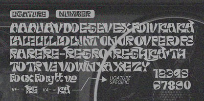 Reghka Font Poster 5