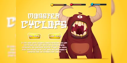 Kaijuz Font Poster 8