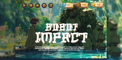 Kaijuz Font Poster 14