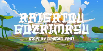 Kaijuz Font Poster 7