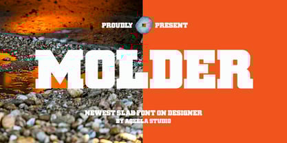 Molder Font Poster 1