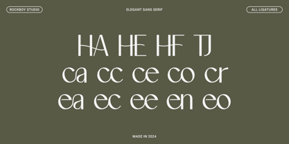 Uncovered Font Poster 11