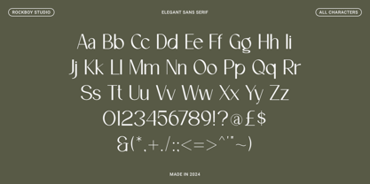 Uncovered Font Poster 10