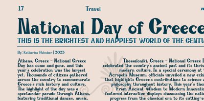 Gragilia Font Poster 6