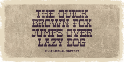 Voider Font Poster 4