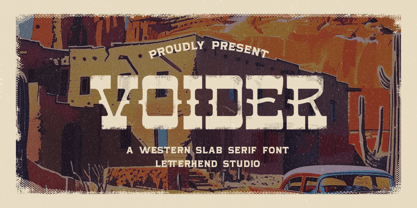 Voider Font Poster 1