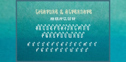 Swarotty Font Poster 4