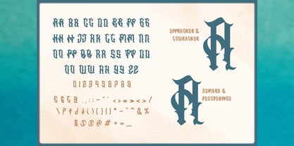 Swarotty Font Poster 2