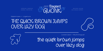 Bagiant Guonk Font Poster 2