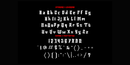 Dread Lord Font Poster 11