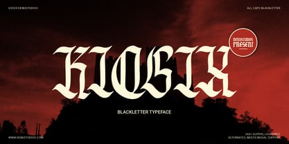 Kiosix Font Poster 1
