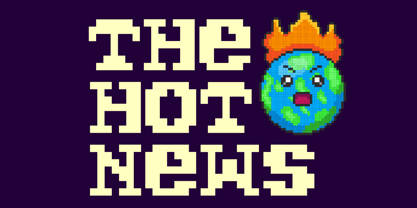 Groovy Pixel Font Poster 5