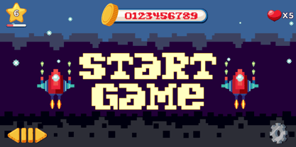 Groovy Pixel Font Poster 4