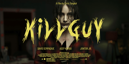 Trashed Font Poster 2