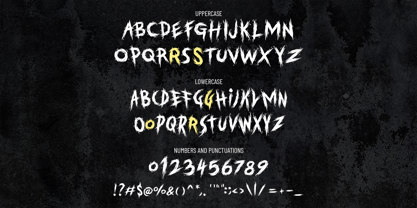 Trashed Font Poster 5