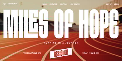 GW Pleasance Font Poster 2