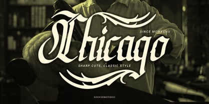 Syclone Font Poster 4