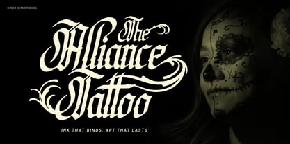 Syclone Font Poster 2