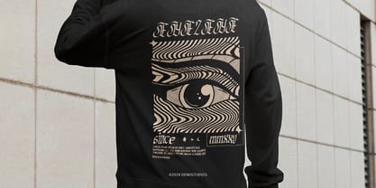 Syclone Font Poster 9