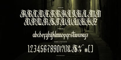 Syclone Font Poster 10