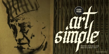 Syclone Font Poster 3