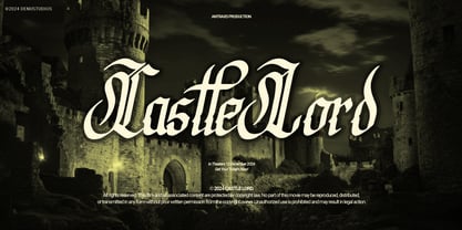 Syclone Font Poster 5