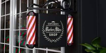 Syclone Font Poster 8