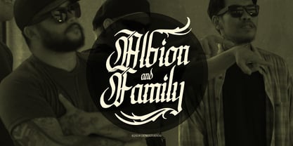 Syclone Font Poster 6